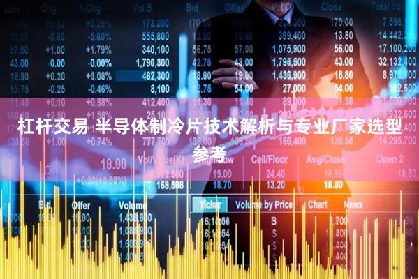 杠杆交易 半导体制冷片技术解析与专业厂家选型参考
